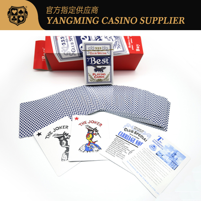 Mua Chuyên gia Đỏ Xanh 280g Blue Core Poker Card Texas Baccarat Club Poker Game Card sản xuất trực tuyến
