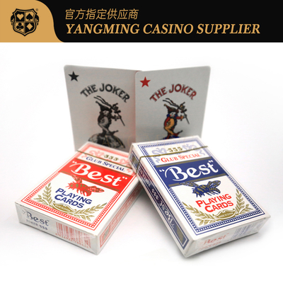 Mua 555 Bài Poker Lõi Xanh Nội Địa Hàng Có Sẵn Màu Xanh Dương Đỏ In Màu Dành Riêng Cho Câu Lạc Bộ Đánh Bạc sản xuất trực tuyến