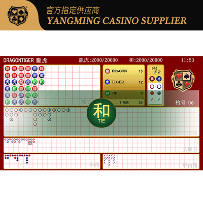 Mua Phần mềm hệ thống giải đấu nhiều bàn Poker International Dragon Tiger Elite Live Suite sản xuất trực tuyến