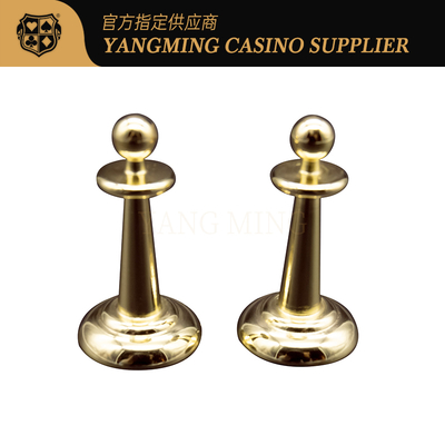Mua Gold Electroplated Metal Betting Tokens for Casino Roulette Table Games sản xuất trực tuyến