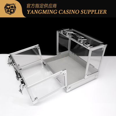 Mua Vỏ Poker Casino Acrylic chuyên nghiệp chứa 600 chip với 6 khay lưu trữ sản xuất trực tuyến