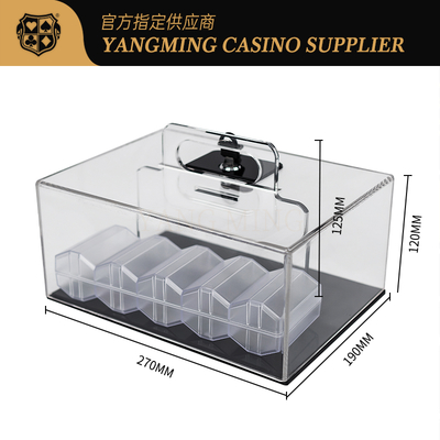 Mua Hộp đựng chip poker acrylic - Sức chứa 400 chip Texas Hold'em sản xuất trực tuyến
