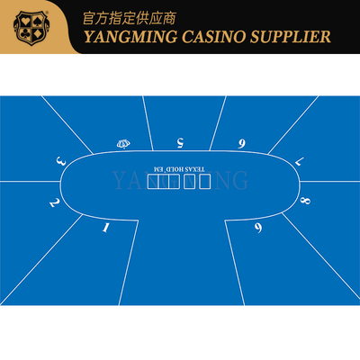 Mua Texas Hold'em 9 người chơi game chống nước thiết kế khăn bàn tùy chỉnh sản xuất trực tuyến