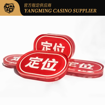 Mua Thẻ định vị màu đỏ acrylic hình bầu dục Niuniu Casino Poker Game Thẻ bàn tùy chỉnh sản xuất trực tuyến