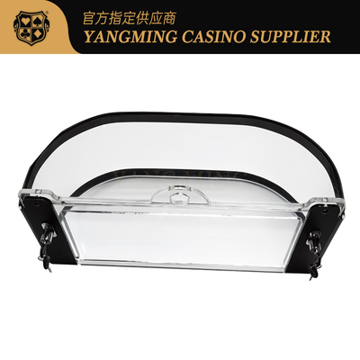 Mua Casino Poker Roulette Bàn Chip Box Acrylic minh bạch mỏng khóa đậm Chips Carrier sản xuất trực tuyến