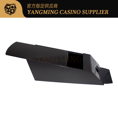 Mua Đen hoàn toàn đóng cao chân cổ điển cờ bạc bài poker giày 6-8 sàn chơi bài dealer shuffler sản xuất trực tuyến