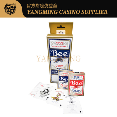 Mua Bộ bài Poker Casino Bee 310g lõi đen cao cấp kiểu Mỹ dùng cho Baccarat và Poker sản xuất trực tuyến