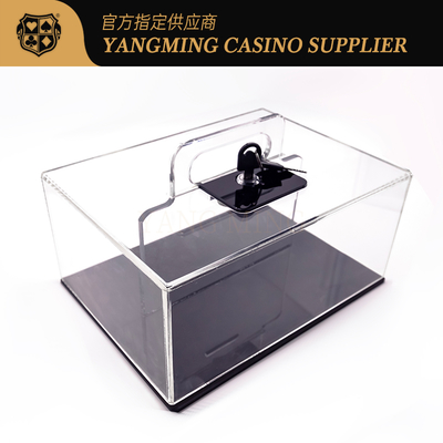 Mua Kim loại sắt + Khóa acrylic Poker Chip Case Full Baccarat Bảng trò chơi sản xuất trực tuyến