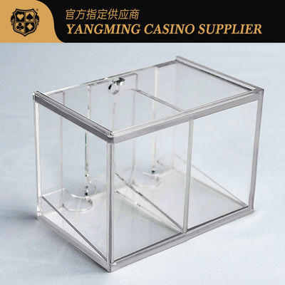 Mua Thẻ chơi bằng nhựa trong suốt Carrier 8 Decks Đại lý chủ Nhà máy sản xuất Hộp acrylic dày sản xuất trực tuyến