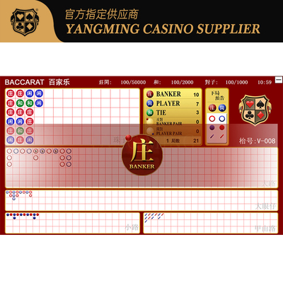 Mua Phần mềm Hệ thống đánh bạc Baccarat trên Bàn giải trí Giao diện độc đáo sản xuất trực tuyến