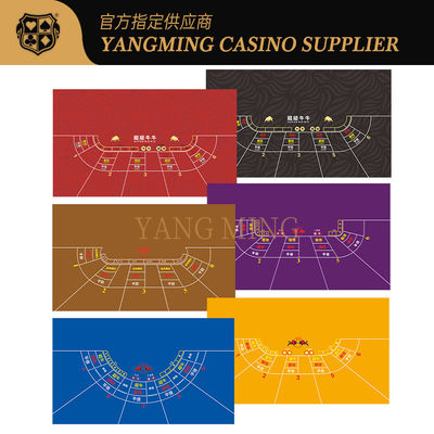 Mua Custom Design Casino Roulette Layout On Waterproof Table Cover For Casino Game sản xuất trực tuyến