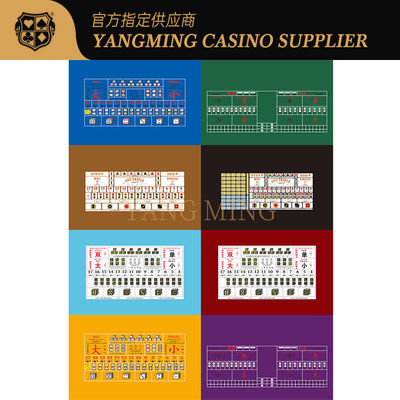 Mua Customizable Durable 100% Polyester Fabric For Sic Bo Casino Tables For Casino Game sản xuất trực tuyến