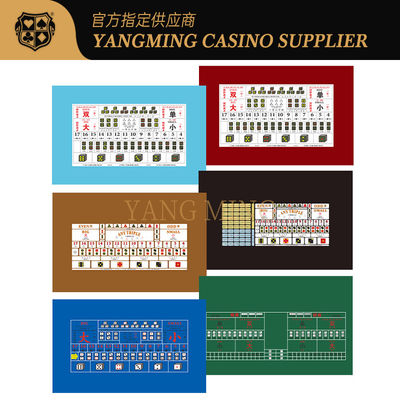 Mua Customizable Casino Sic Bo Tablecloth Durable 100% Polyester Fabric For Sic Bo Casino Tables sản xuất trực tuyến