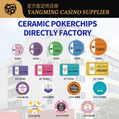 Mua Custom Ceramic Casino Chips – Professional Poker & Gaming Chips For Casino Game sản xuất trực tuyến