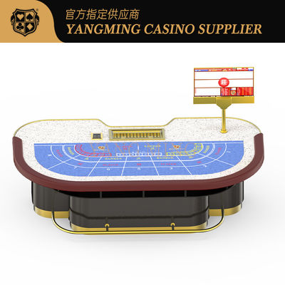 Mua Solid Wood 10-Person Poker Table – High-End Baccarat Gambling Table For Sale sản xuất trực tuyến