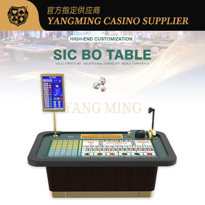 Mua Customizable Sic Bo Table – Premium Casino-Grade Dice Game Table For Sale sản xuất trực tuyến