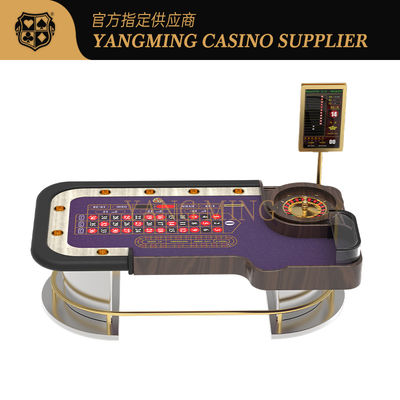 Mua Professional-Grade Custom Roulette Table Luxury Solid Wood Casino Gaming Table sản xuất trực tuyến