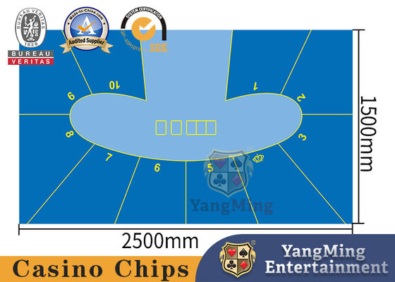 Mua Custom Texas Hold'em Casino Grade Poker Table Layout cảm thấy cho các trò chơi poker Texas Hold'em sản xuất trực tuyến