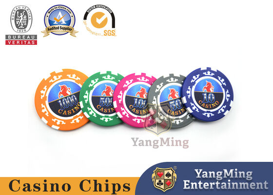 Mua 45mm Casino Diamond Poker Chips Bộ Texas Giữ 'Em Poker 13,5 / G Đất sét kết hợp với kim loại bên trong sản xuất trực tuyến