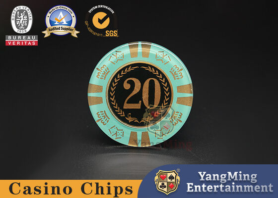 Mua Anti-Fake Crystal Chips / Chips Poker hình chữ nhật cho sòng bạc sản xuất trực tuyến
