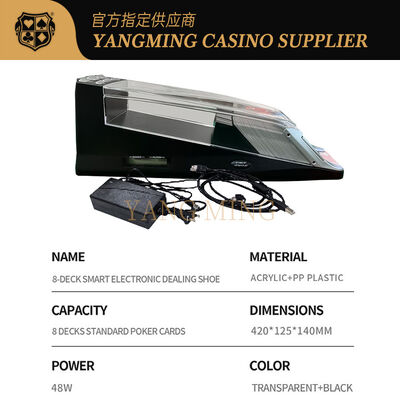 Mua 8-Deck Automatic Electronic Baccarat Dealing Shoe với khả năng nhận dạng thẻ thông minh sản xuất trực tuyến
