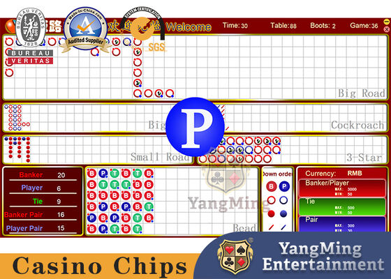 Mua Các nhà sản xuất để nâng cấp mô hình / cờ bạc hệ thống Baccarat với trò chơi casino của hệ thống điện tử Reslut sản xuất trực tuyến