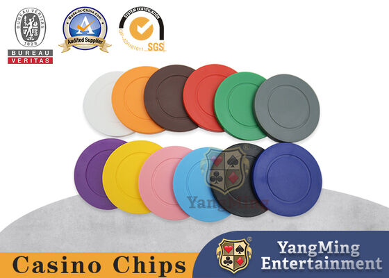 Mua Chip chơi game tròn đơn sắc bằng nhựa cho bàn chơi trò chơi Roulette sản xuất trực tuyến