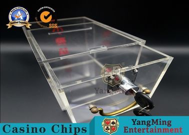 Mua Hộp bảo mật acrylic rõ ràng / Thẻ chơi Bỏ người giữ có khóa và chìa khóa sản xuất trực tuyến