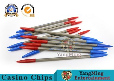 Mua Trò chơi đánh bạc Baccarat Casino chuyên dụng 2 chức năng Bút bi xanh / đỏ sản xuất trực tuyến