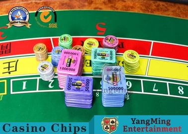 Mua Màu sắc tùy chỉnh 13,56Mhz Rfid Poker Chips Mã số 45/50 / 55mm sản xuất trực tuyến