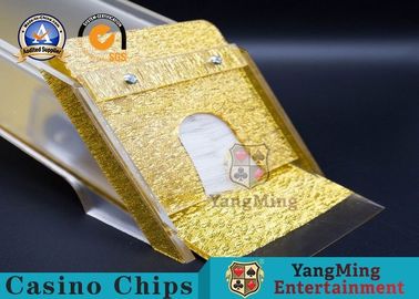 Mua 8 ván bài hướng dẫn chơi bài / Giày bài sòng bài có nắp acrylic trong suốt 5-7mm sản xuất trực tuyến