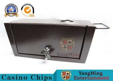 Mua Hộp tiền mặt chính thức bằng kim loại dày, Hộp thả sòng bạc với hai khóa an toàn sản xuất trực tuyến
