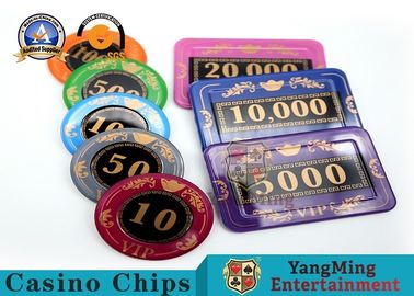Mua Các nhà sản xuất Cung cấp màn hình lụa Silk 760 Bộ chip pha lê với vỏ nhôm Poker sản xuất trực tuyến