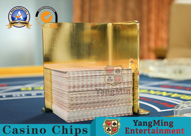 Mua Vàng thép không gỉ dày - Thẻ chơi mạ Giá đỡ thẻ thải, đặt thẻ sản xuất trực tuyến