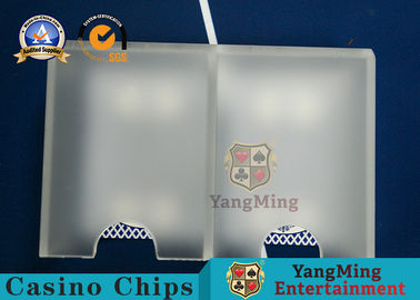 Mua Acrylic Dày làm mờ Thẻ mở bìa Kích thước hộp rộng Thẻ cho bàn Poker Phụ kiện bàn cần thiết sản xuất trực tuyến
