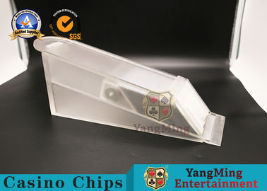 Mua Giày sòng bài 370 * 150 * 100mm / Giày đại lý Poker trong suốt 8 tầng sản xuất trực tuyến