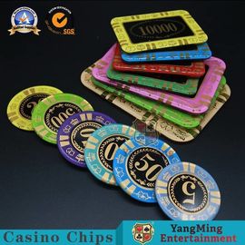Mua Anti-Fake Crystal Chips / Chips Poker hình chữ nhật cho sòng bạc sản xuất trực tuyến