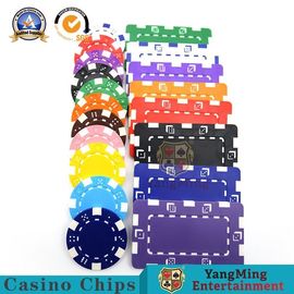 Mua Mật độ cao ABS Sticker Nhựa Casino Casino Chips Thu nhỏ bề mặt mịn màng được bọc sản xuất trực tuyến