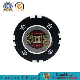 Mua Bộ chip sòng bạc bằng nhựa RFID / 10 miếng dán trò chơi câu lạc bộ Poker 10 gram sản xuất trực tuyến