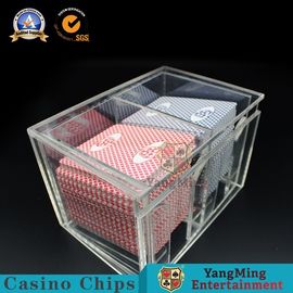 Mua Sòng bạc 8 sàn rõ ràng chơi bài acrylic Hủy bỏ chủ sở hữu Dragon Tiger Baccarat Hộp hai mặt chuyên dụng sản xuất trực tuyến