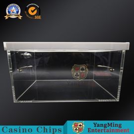 Mua Hộp đựng bàn bằng nhựa Poker có Logo / Hộp tiền mặt acrylic vàng sản xuất trực tuyến