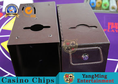 Mua Hộp tiền mặt bằng sắt kim loại tùy chỉnh Deluxe Texas Hold'em Bàn chơi bài sản xuất trực tuyến