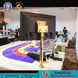 Mua Bàn đánh bạc Baccarat 800mm Trò chơi bài xì phé Dragon Tiger Chủ sở hữu màn hình HD Bàn đứng kim loại Accoriess sản xuất trực tuyến