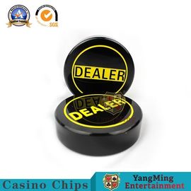 Mua Chất liệu acrylic Texas Hold 'Em Poker Đại lý Nút Poker Thẻ hình tròn Màu đen sản xuất trực tuyến