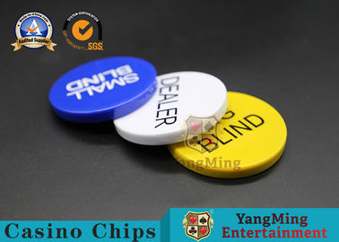 Mua Texas Hold 'Em Sòng bạc Phụ kiện trò chơi Nút đại lý Poker nhựa sản xuất trực tuyến