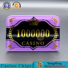 Mua Sòng bạc acrylic Bronzing Casino Chips UV Mark Mã bảo mật cao - Trong suốt sản xuất trực tuyến