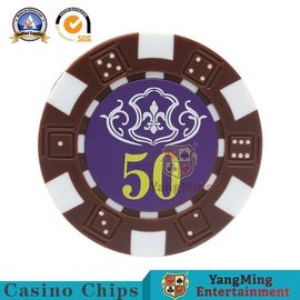 Mua Chip nhựa lõi sắt 11,5g Texas Baccarat Poker Table Top Game Chip Set sản xuất trực tuyến