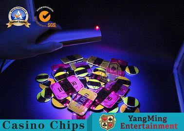 Mua Bảo mật tiền vàng Kiểm tra đèn UV Chip RFID Poker tím Bảo mật lõi ánh sáng sản xuất trực tuyến