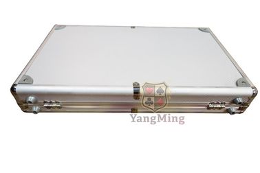 Mua Sang trọng 600 chiếc Nhôm 14g Clay Chip Box Sòng bạc Baccarat Portable Sponge Bạc Roulette bánh xe Blackjack Chips Trường hợp sản xuất trực tuyến