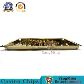 Mua Trọng lượng nhẹ 7 hàng Khóa kim loại Sòng bạc Chip Chip Titanium Vàng sáng sản xuất trực tuyến